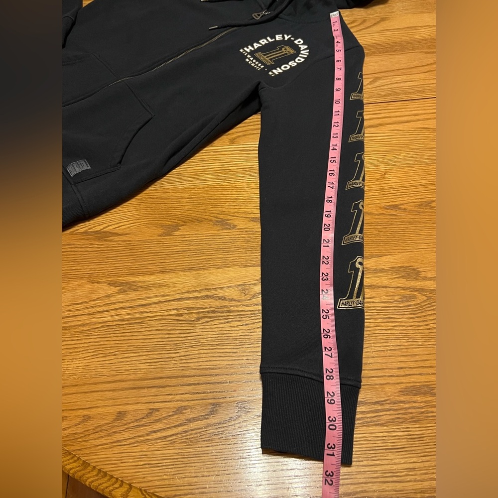 WILLIE G Harley-Davidson® Willie G Ladies Milwaukee. WI MCMIII Hoodie- NWOT! 💀 - Picture 10 of 12